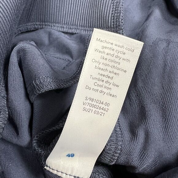 Athleta Brooklyn Textured Jumpsuit Medieval Violet Size 4 #981034 NWT - Picture 10 of 13